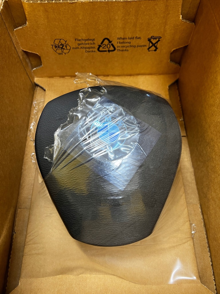 фото №7, Подушка безпеки подушка повітряна водія bmw x3 e83 lift lci nowa oem