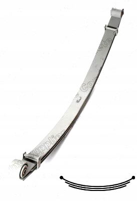 фото №1, Рессора рессорный nissan patrol hardtop 3.2d 88-90