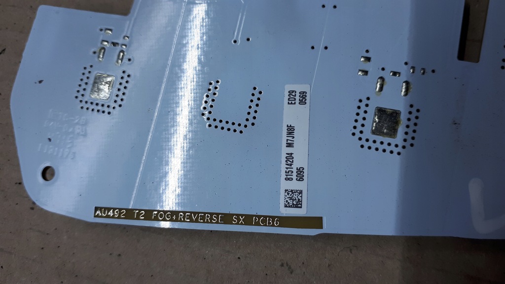 фото №7, A4 b9 8w вкладыш крыла левый задняя w крышка kombi