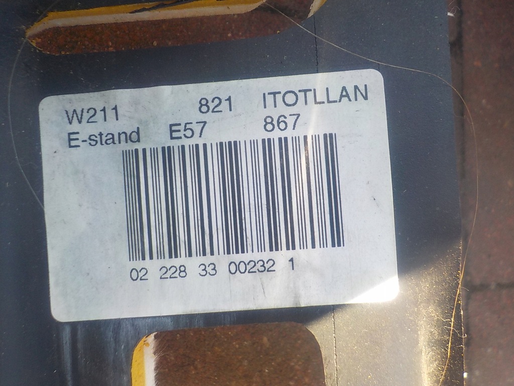 фото №7, Mercedes w211 панель приладів приладова подушки безпеки ремені