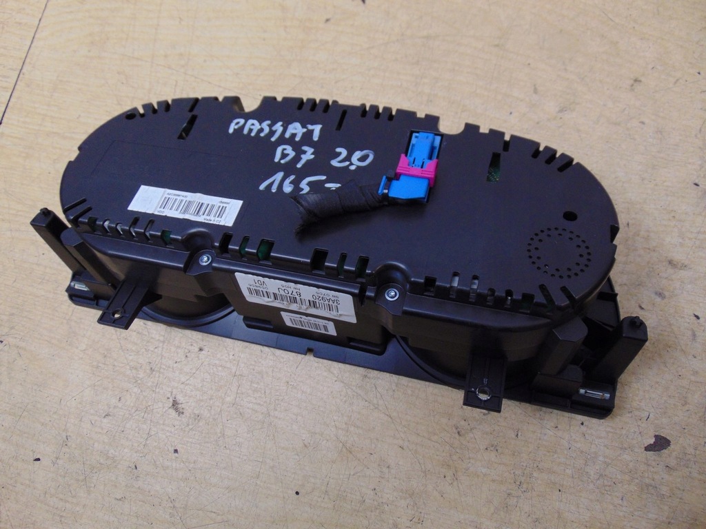 фото №11, Лічильник приладова панель vw passat b7 2.0 tdi 3aa920870j europa