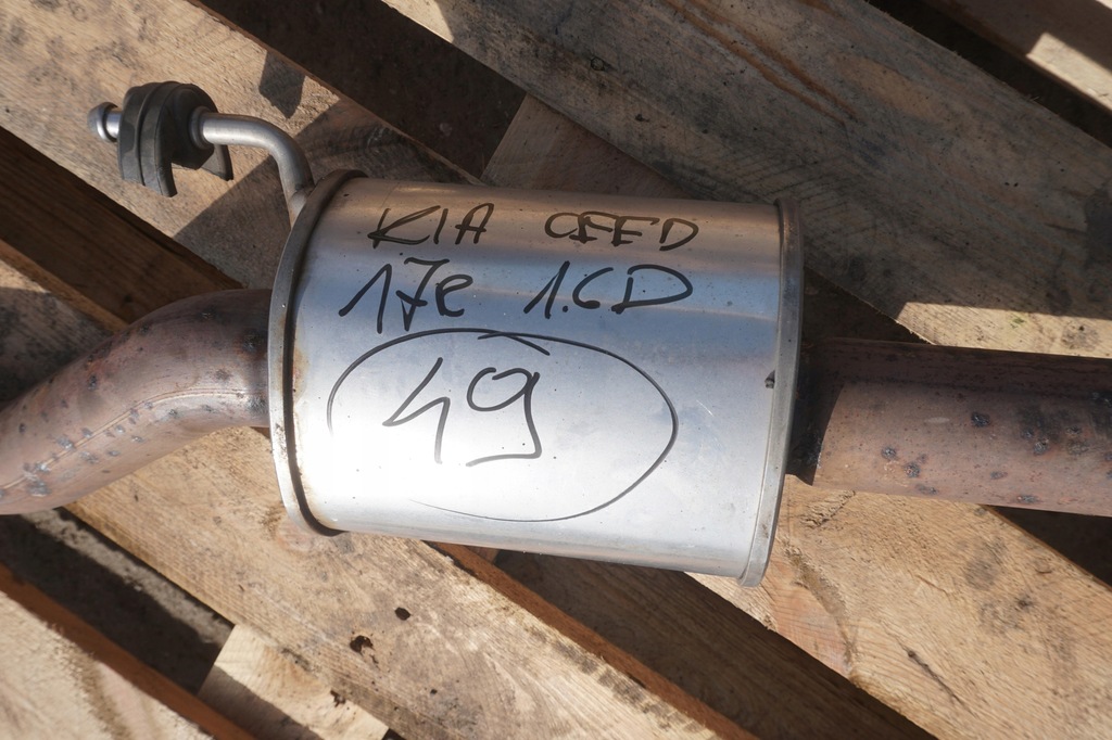 фото №12, Kia ceed ii jd гасник кінцевий середній датчик 2018r 1.6crdi 28710a2900 euro6