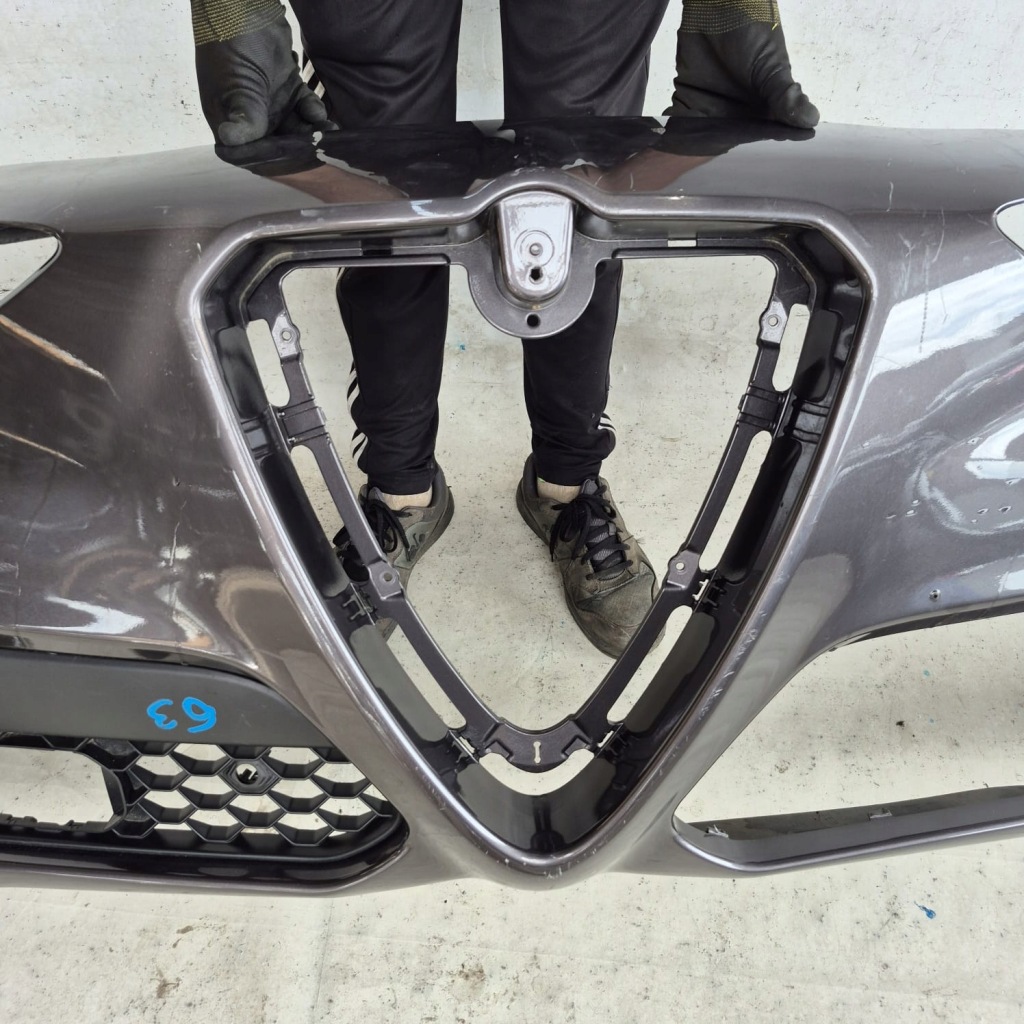 фото №5, Alfa romeo stelvio 16- бампер перед передній sprysk