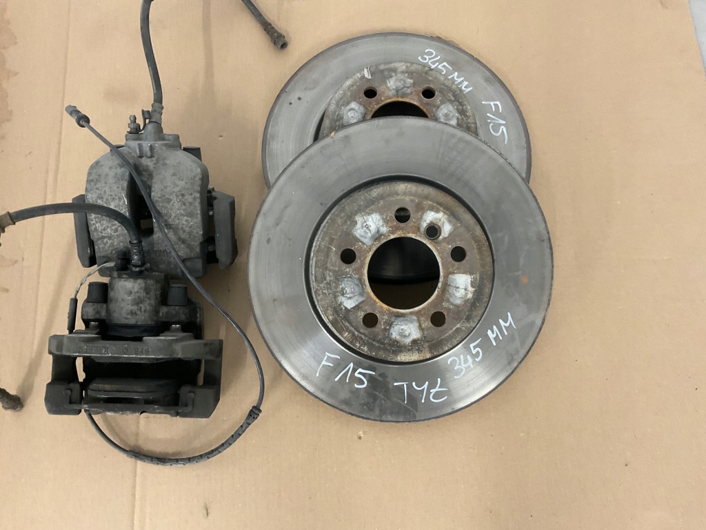 Купить Bmw f15 f16 тормозные диски тормозные колодки суппорты задний  345mm