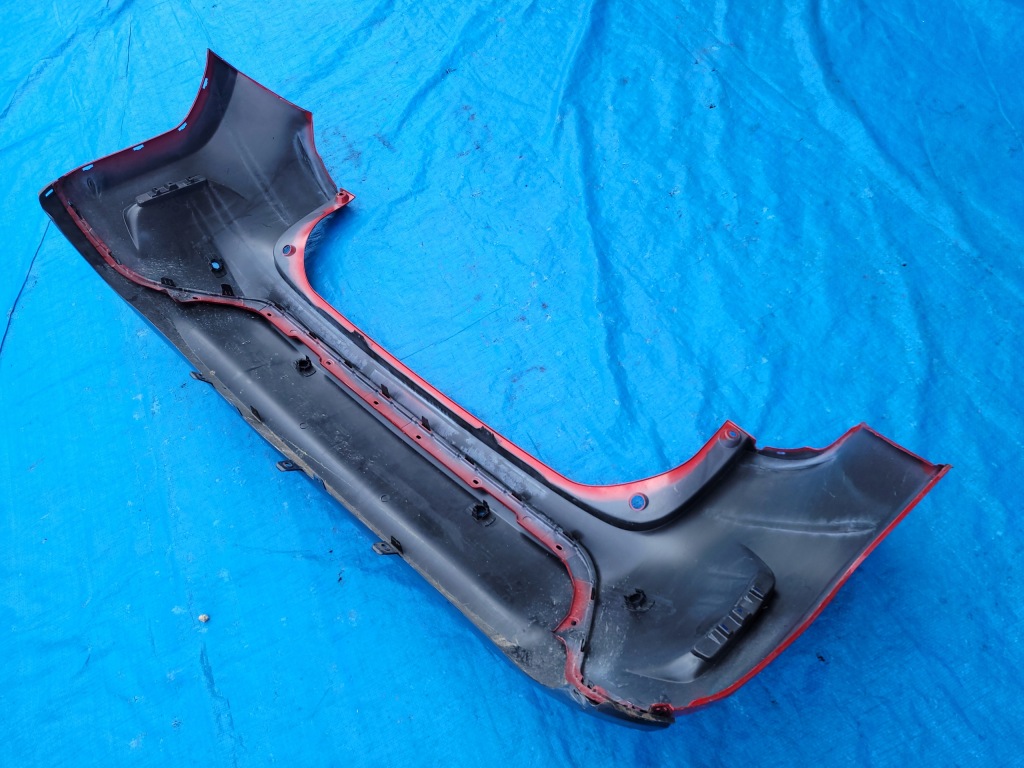 Toyota yaris iv 4 | бампер диффузор спойлер задний cross 52159-0db40 | 0689 Доставка