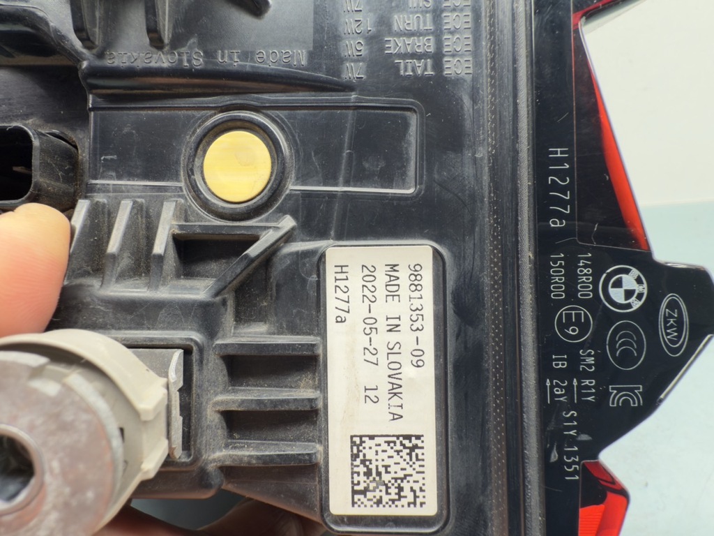 фото №11, Bmw x7 g07 lci lift лампа задняя левая bmw x7 g07 w крыло 9881353 ece