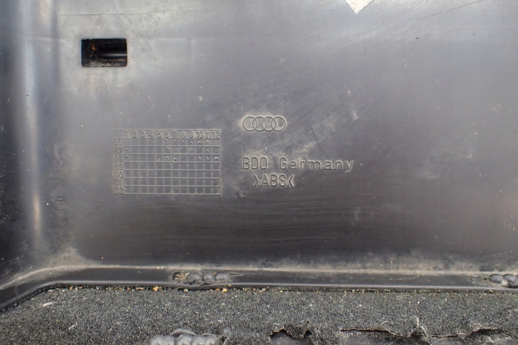 фото №11, Бардачок пассажира audi a3 8l lift quattro uk