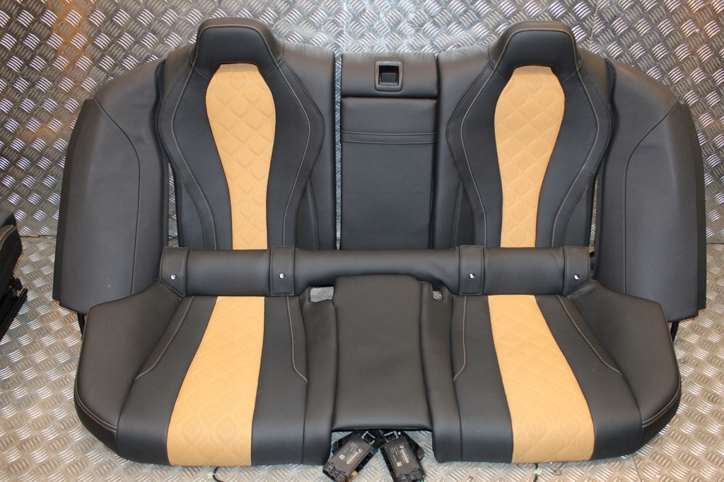 фото №10, Bmw m8 f93 g16 оббивка сидіння заднє сидіння підігрів