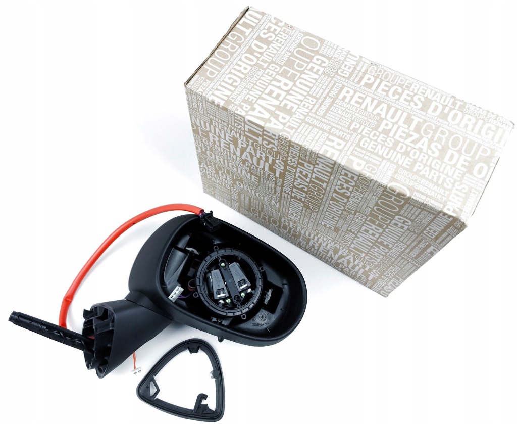 фото №1, Nowe оригинальный номер зеркало электрический правое renault modus 7701065902