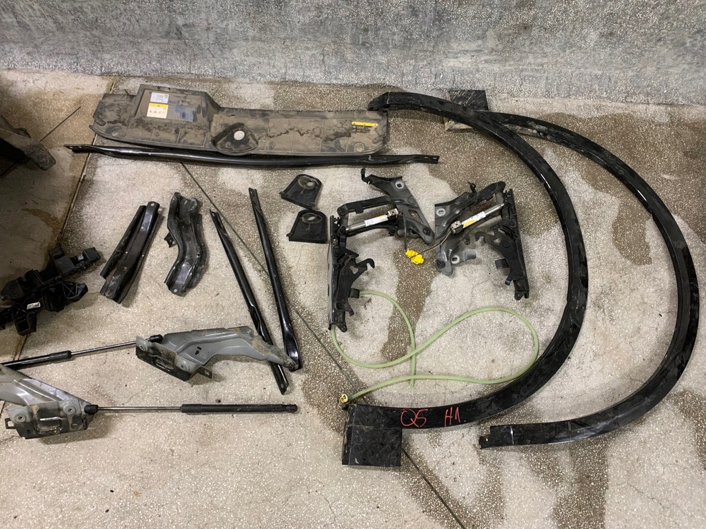 фото №10, Audi q5 80a lift s-line kompletny перед радиатор бампер лампы крылья