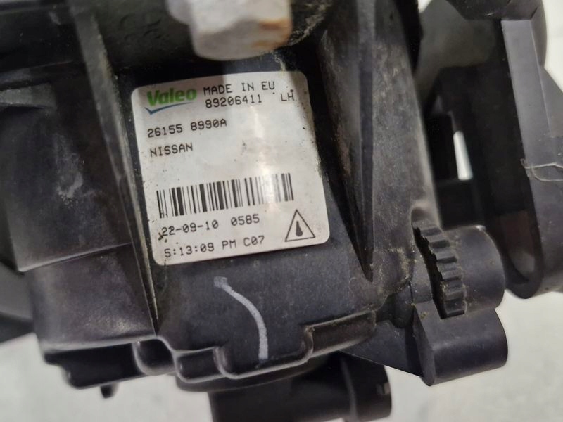 фото №5, Qashqai i j10 протитуманна фара протитуманний лівий перед кронштейн кронштейн ліва рамка