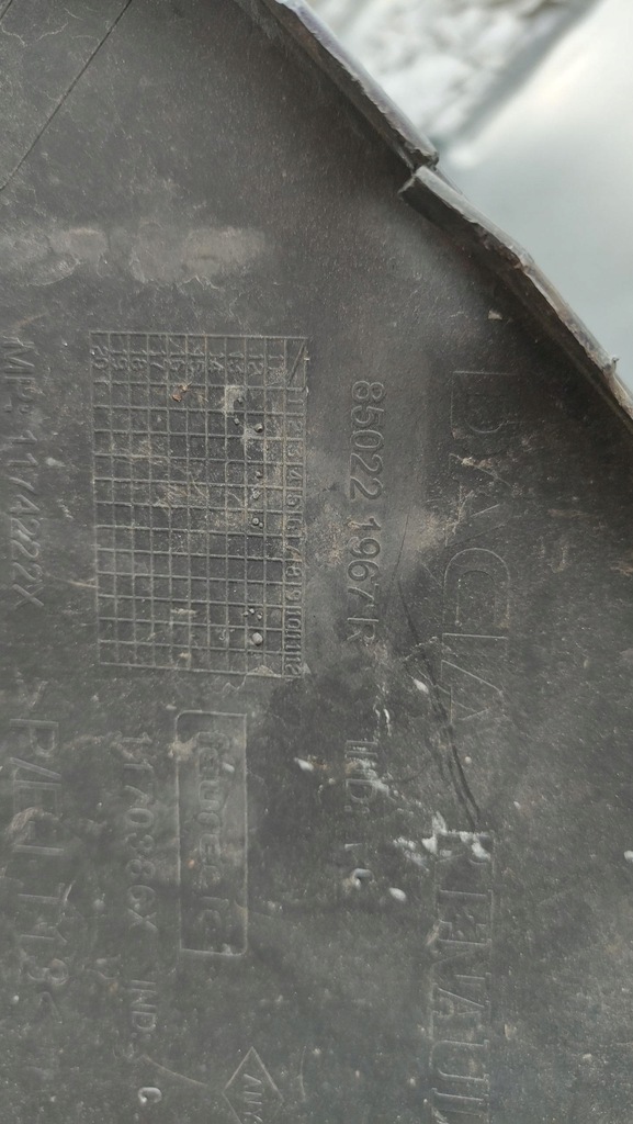 фото №14, Sandero ii stepway бампер задній задня 850221967r