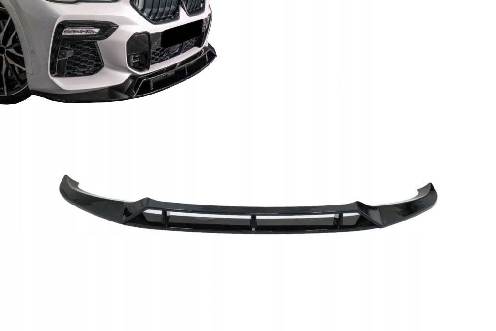 фото №1, Накладка bmw x6 g06 19- спойлер чёрный блеск