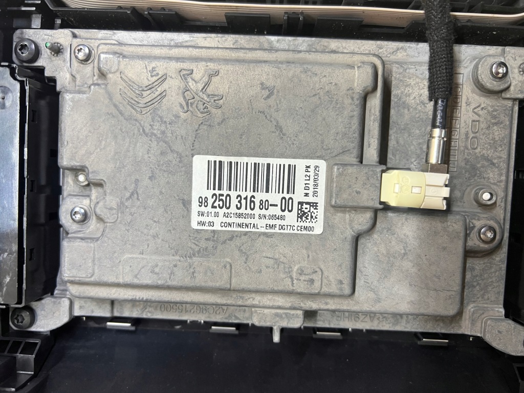 фото №8, Радио навигация навигация дисплей экран peugeot expert 3 iii 16-23r 17r