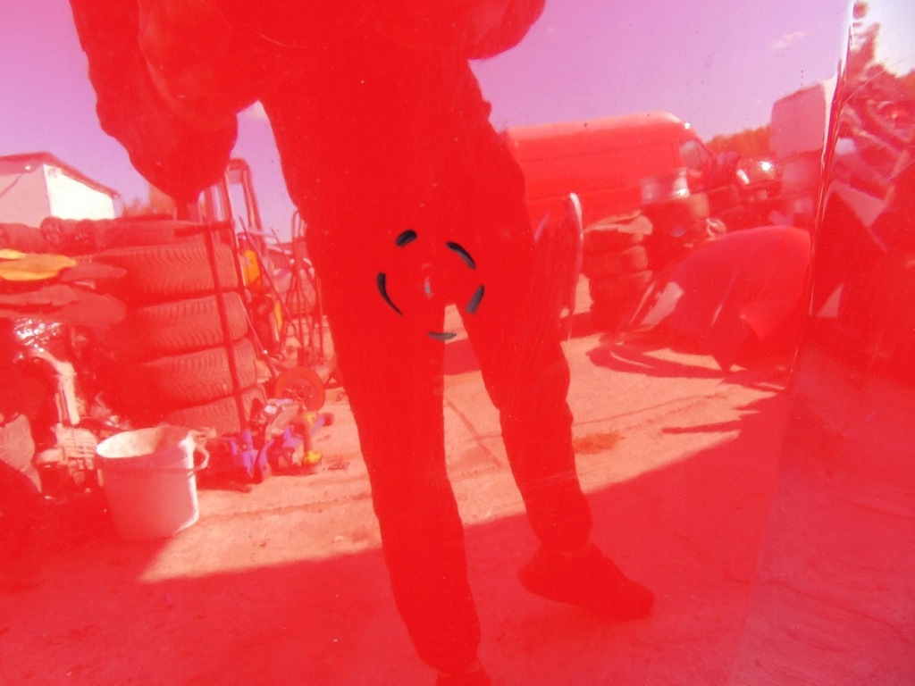 фото №7, Капот крышка двигателя skoda fabia ii lift roomster czerwona ładna