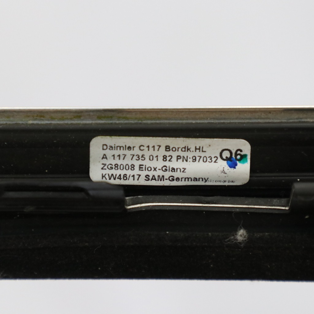 фото №12, Mercedes c117 молдинг дверь уплотнитель задняя левая хром a1177350182