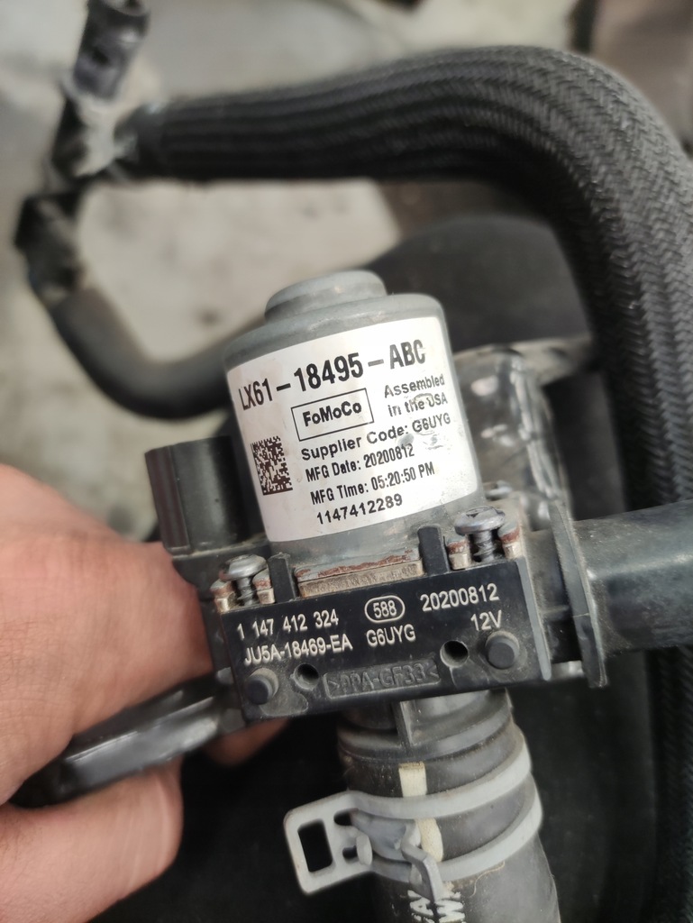 фото №5, Ford escape mk4 1.5 ecoboost клапан отопителя жидкость охлаждающей