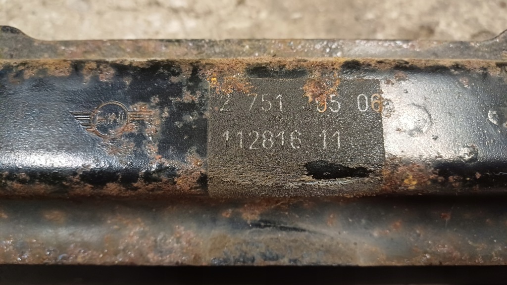 фото №4, Mini cooper r56 балка бампера задняя 2751305