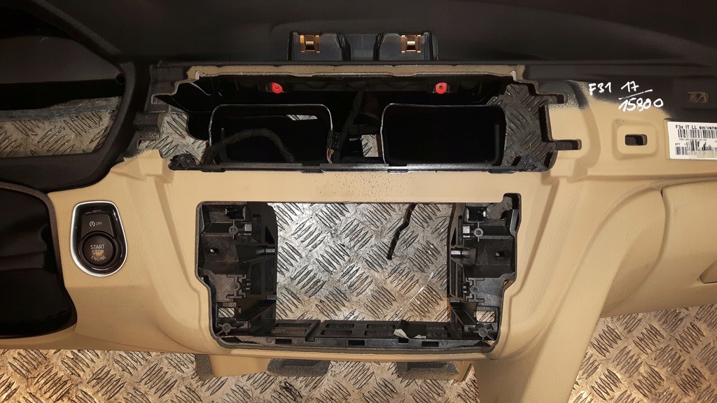 фото №7, Bmw f30 f31 f32 f34 f36 панель приладів приладова консоль
