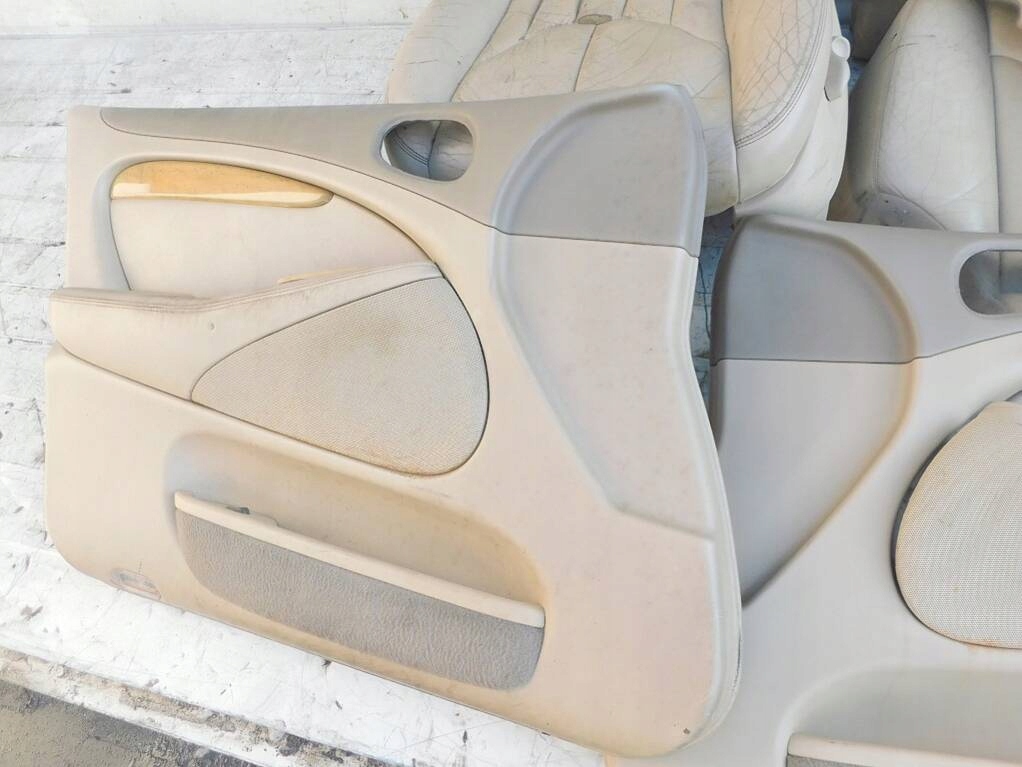 фото №5, Jaguar s-type 3.0 03r салон сиденья обшивки заднее сиденье кожа электрика