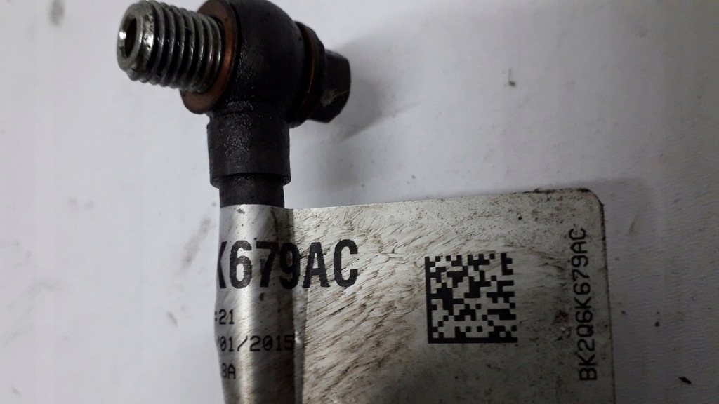 фото №4, Ford оригинальный номер bk2q-6k679-ac шланг масляный, наддув