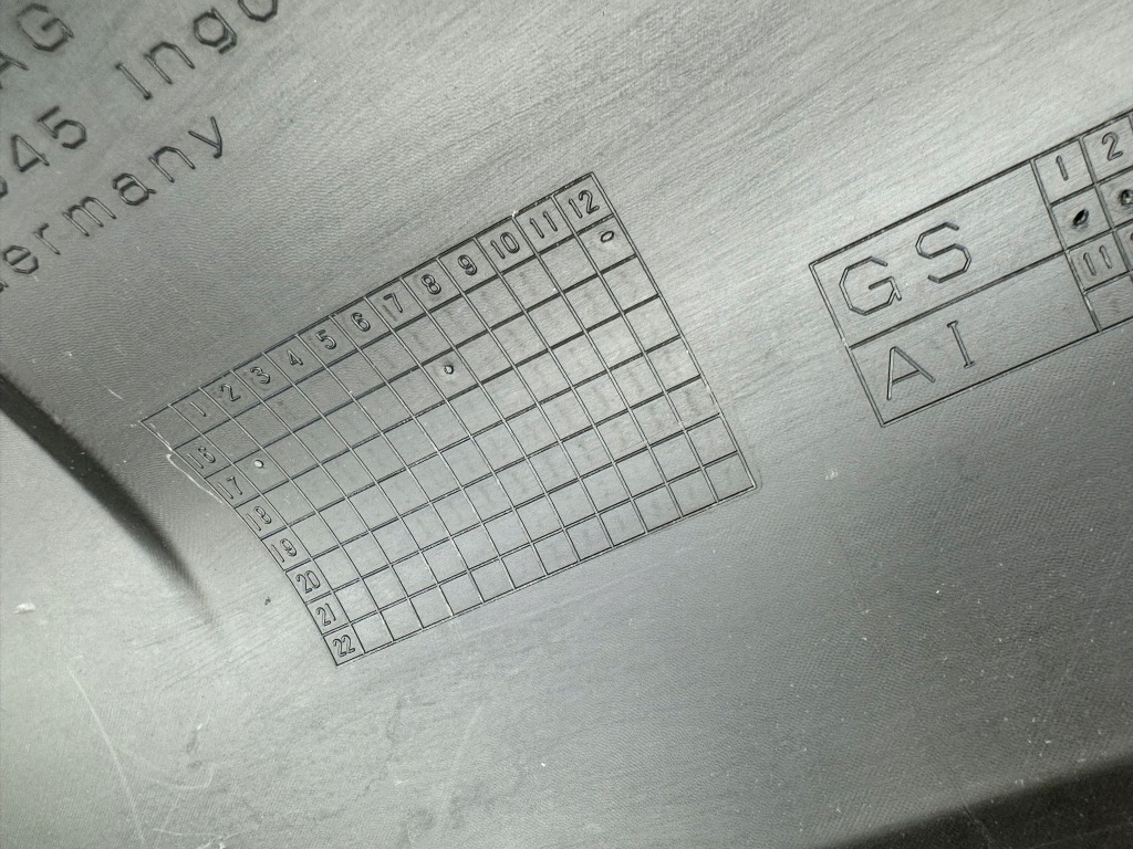 фото №14, Audi q2 16r- спойлер накладка бампера задня задній 81a807521l