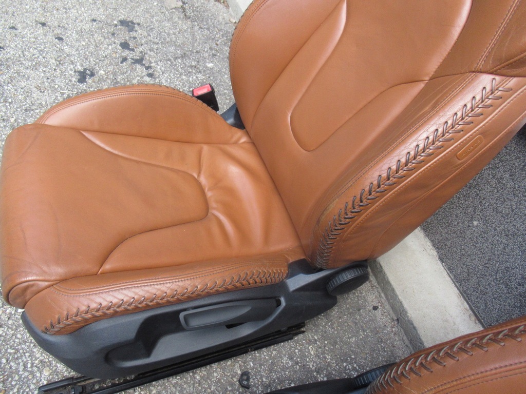 фото №6, Audi tt 8j cabrio сидіння водія пасажира сидіння шкіра