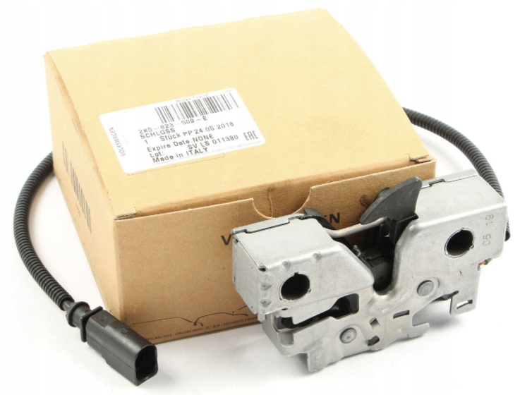 фото №1, Замок капот перед vw caddy iv touran 1t3 scirocco