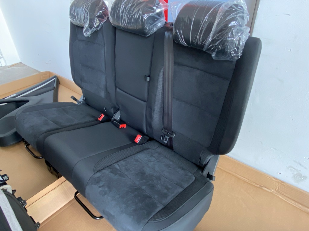 фото №9, Gd tiguan i lift сидіння заднє сидіння салон оббивка комплект alcantara велюр