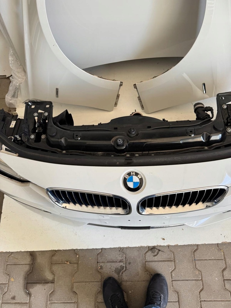 фото №9, Капот pas бампер лампы ксенон крыло bmw 3 f30 f31 a300 luxury демонтаж