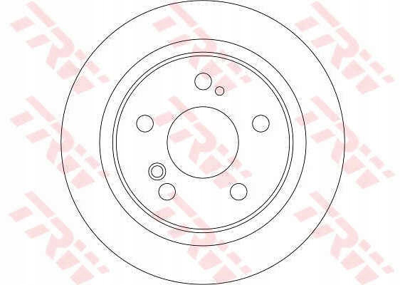 фото №3, Тормозные диски тормозные колодки задняя trw mercedes klasa c t-model