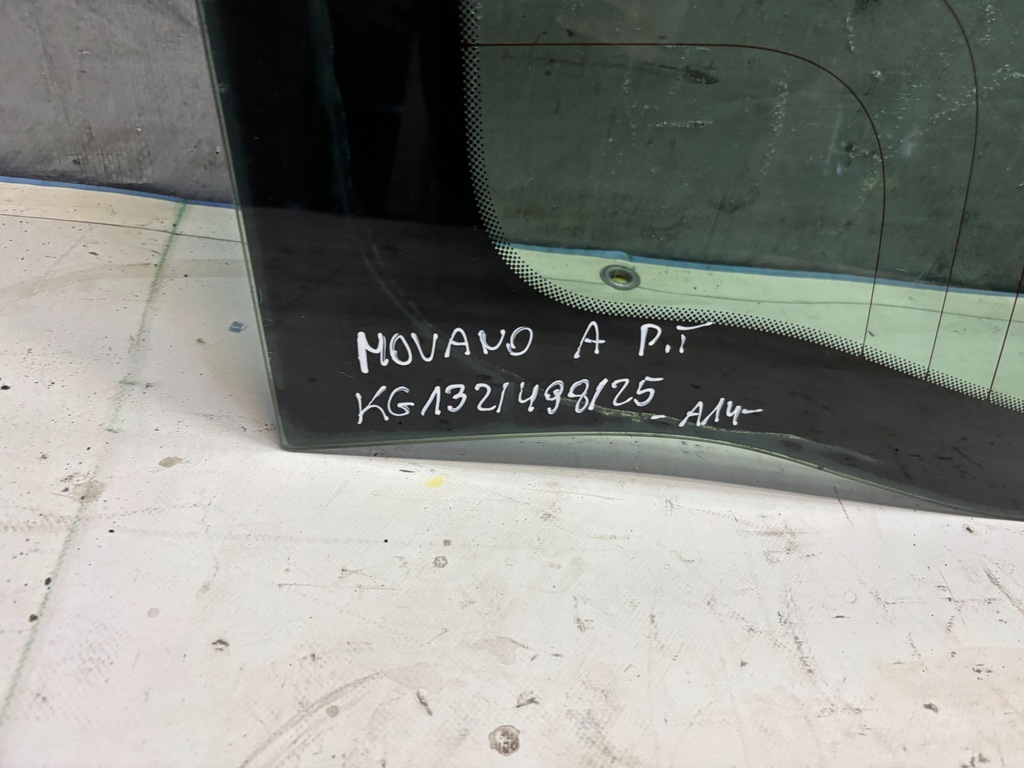 фото №7, Скло двері правий задня opel movano a lift