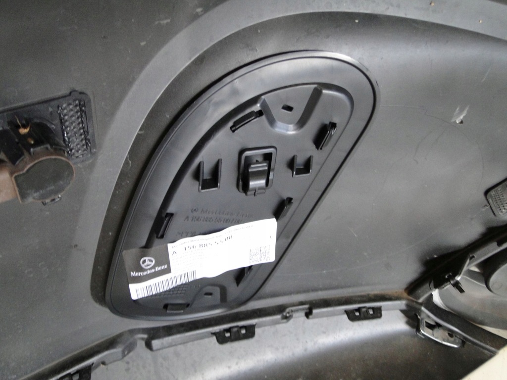 фото №11, Mercedes gla 156 x156 бампер передний pts оболочка бампера lift