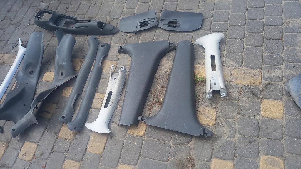 фото №3, Fiat punto ii пластик захист пороги консоль стійки 2000-2010