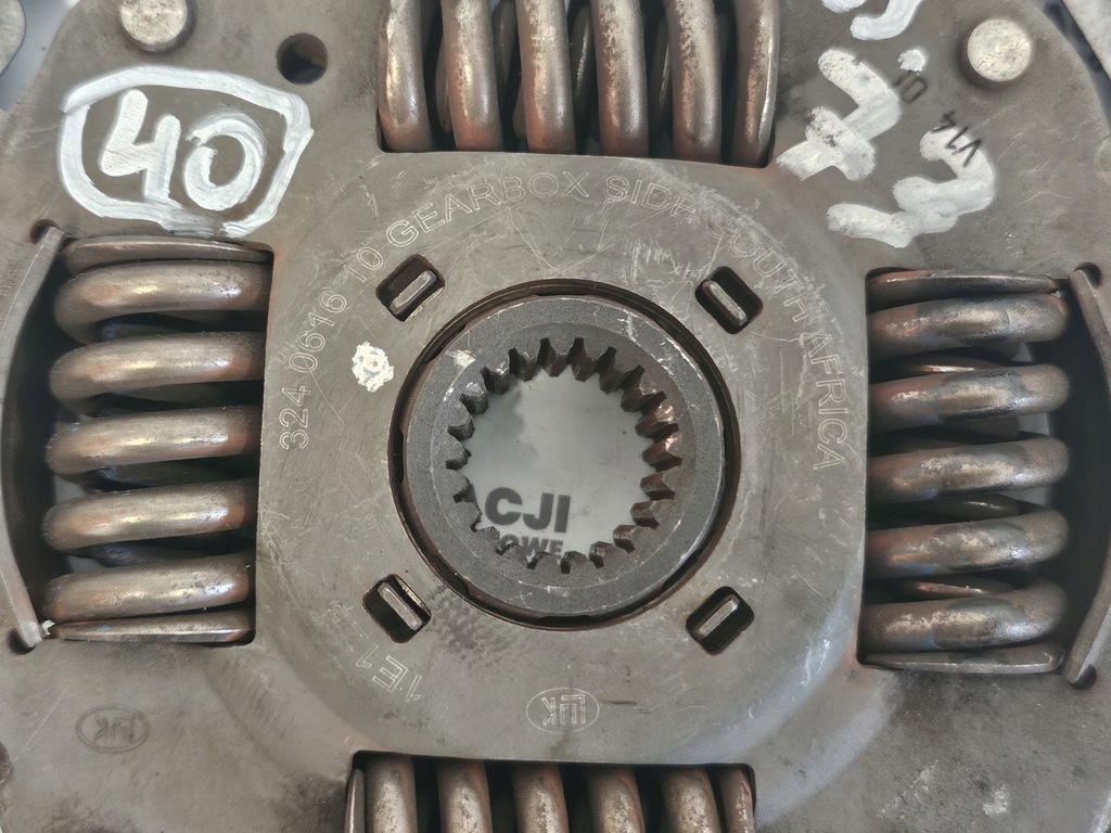 фото №6, Ford transit custom 2.2 tdci cyfa сцепление диск прижим 324061610 41230501