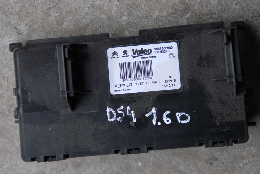 фото №1, Модуль комфорту 1.6hdi citroen ds4 9687606680