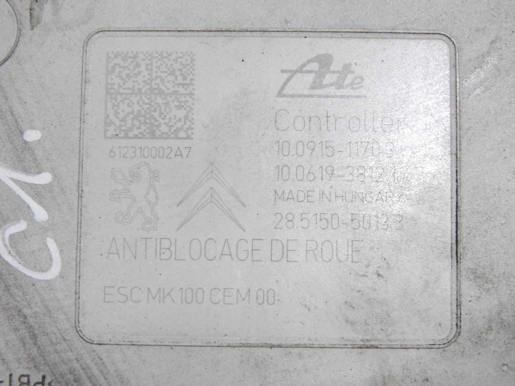 фото №5, Citroen ds3 09-14 насос abs 10.0915-1170.3