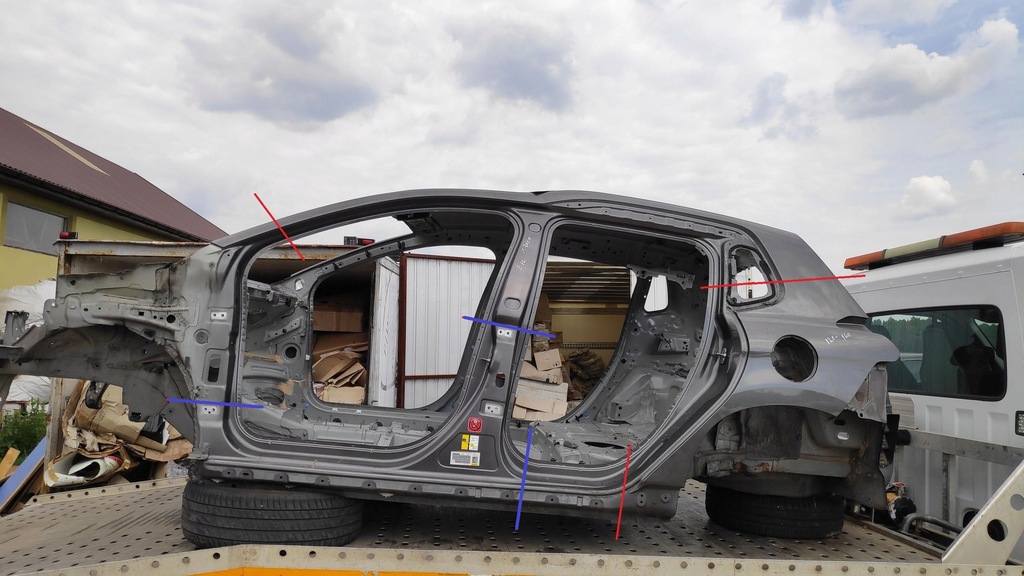 фото №1, Блок двигуна поріг лівий peugeot 2008 i evl