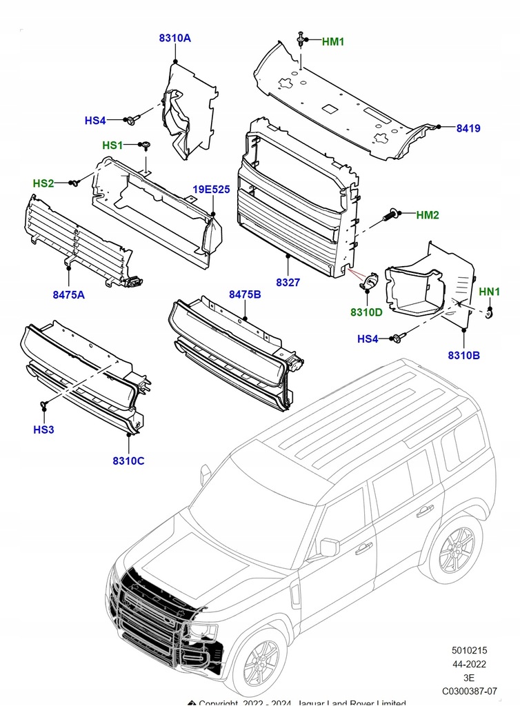 фото №9, Nowa оригінальна центральний повітропровід повітря new defender l663 20- lr146738