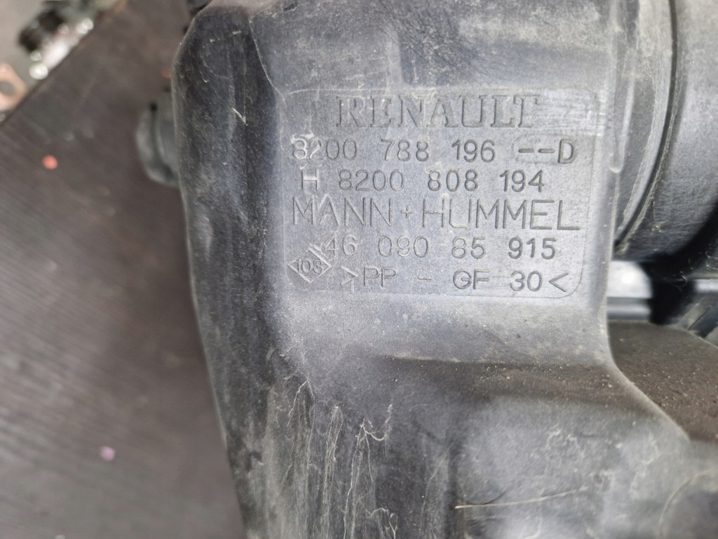 фото №3, Корпус фильтра воздуха renault kangoo 1.5 dci