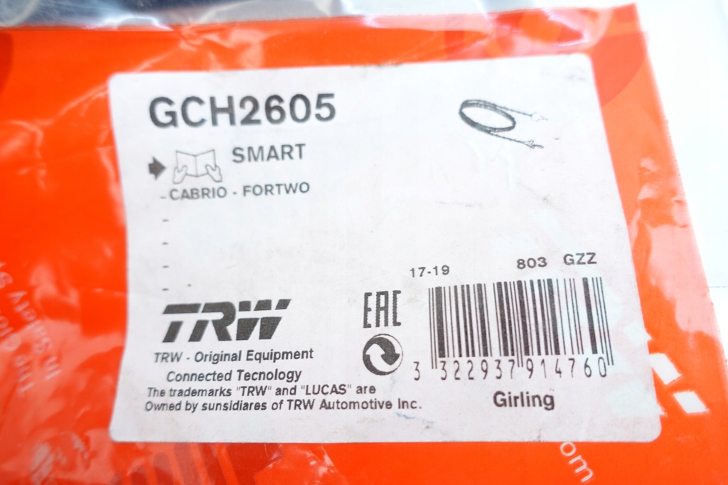 фото №12, Трос ham.recznego alfa romeo 147 01- le