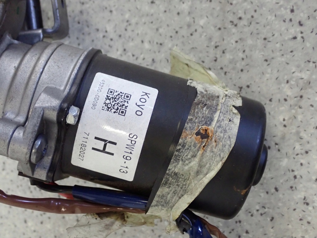 фото №8, Toyota yaris ii 09-11 колонка рулевая усилитель крестовина