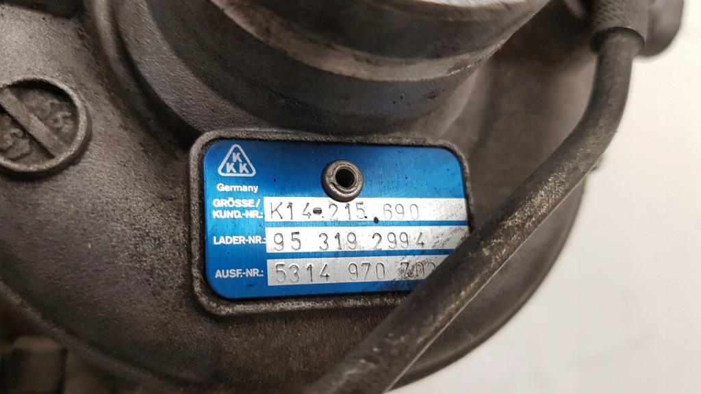 Турбонагнітач 53149707024 kkk k14-215.690 1.9 td peugeot 406 xantia Київ