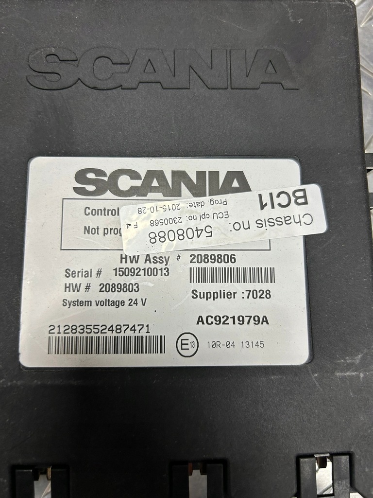 фото №2, Блок управления модуль надстройка bci scania r