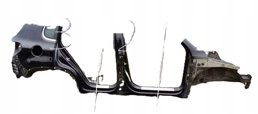 фото №1, Чверть права vw tiguan 5n0 r-line lc9x