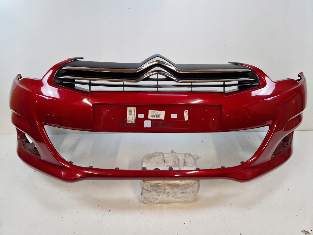 фото №1, Citroen c4 ii 2 бампер передній перед решітка радіатора 9676285080a