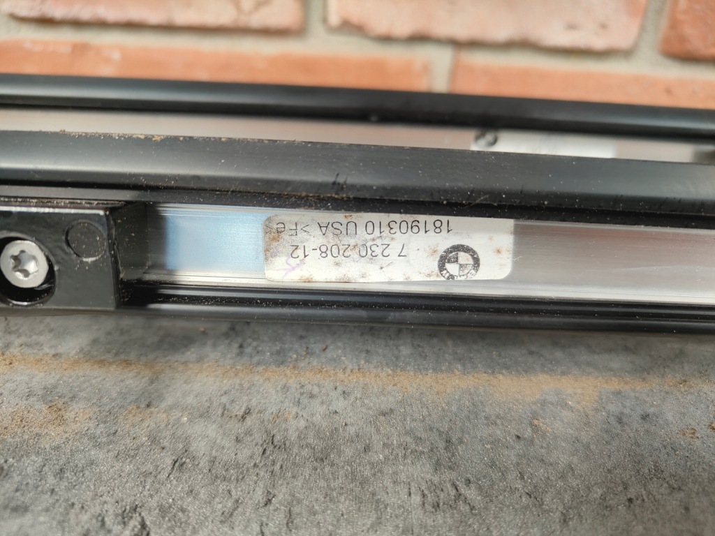 Купити Bmw x3 f25 рейлінги дахові aluminiowe хром комплект 7230208 7230207