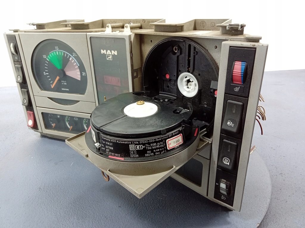 фото №5, Man f2000 fe счетчик приборы tacho 81.27202.6080