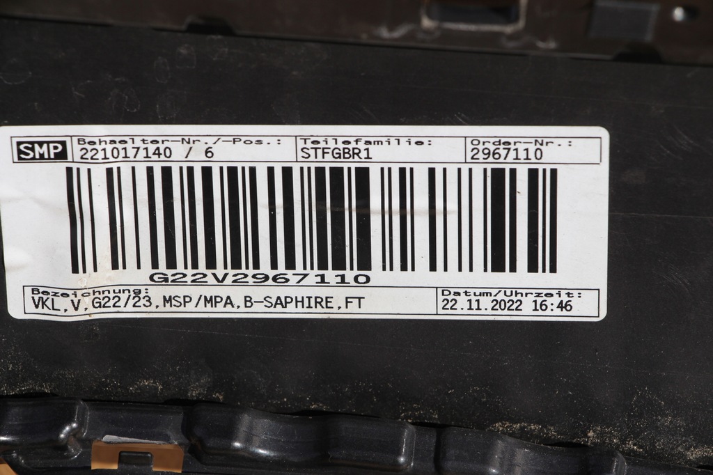 фото №8, Bmw 4 g22 g23 coupe m набор бампер перед передний + 2 решётки