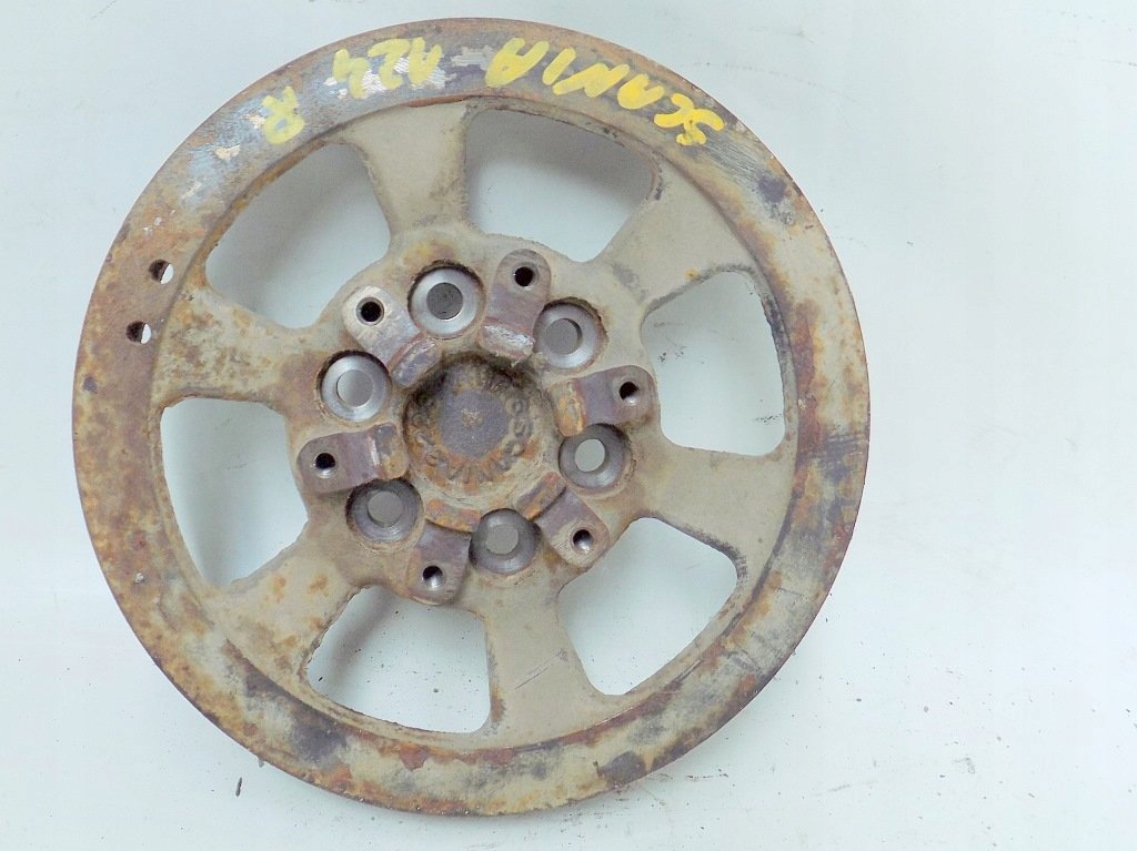 фото №4, Scania r 124 420km 2001r шків колінчастого вала